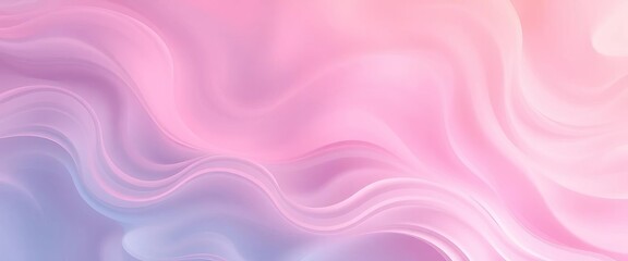 Fototapeta premium Soft, swirling pastel hues blend seamlessly, creating a dreamy, ethereal backdrop, element, romantic