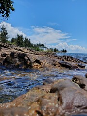 rocks on the beach