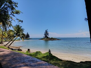 tropical beach in malaysia