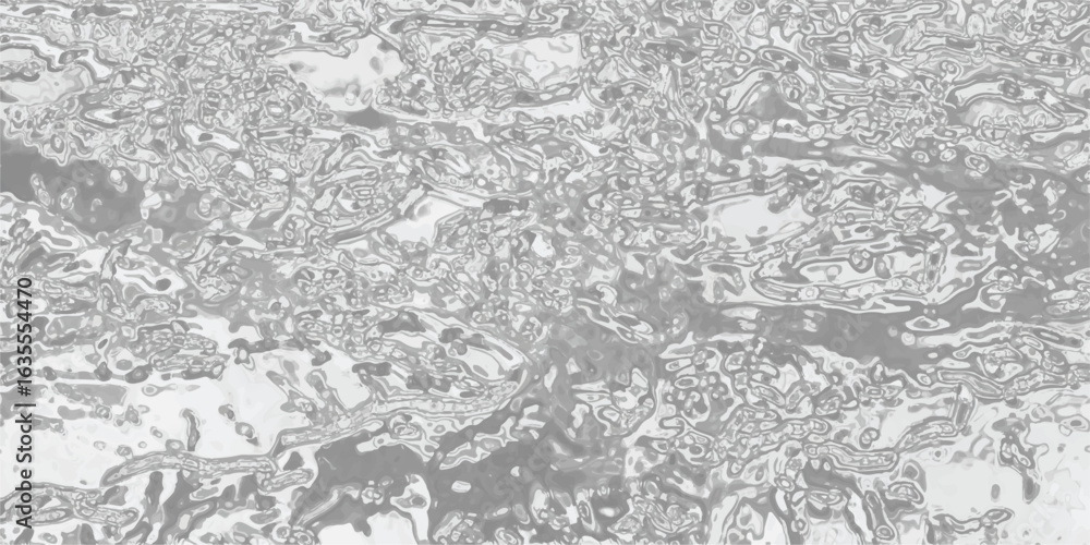 Poster abstract gray and white pattern with liquid-like texture showcasing a flowing or watery effect ideal