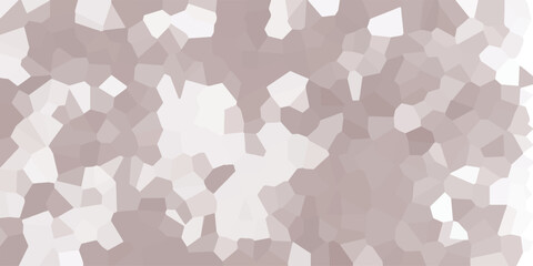 Abstract mosaic background with a pale mauve and white color palette suitable for design elements and textures with a polygonal crystalline pattern.