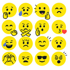Face emotions  icon