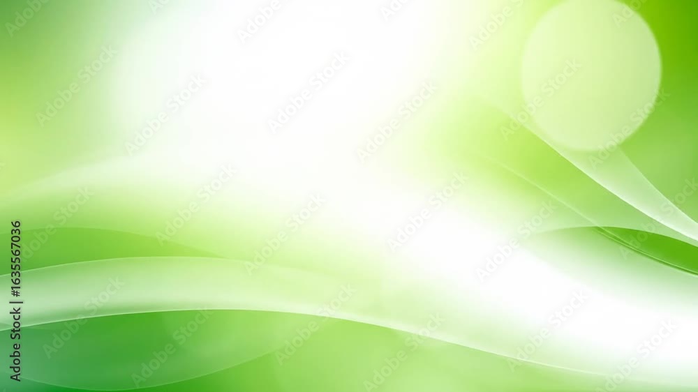 Poster abstract green background with bokeh light effect modern smooth green gradient backdrop ideal for di