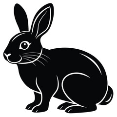 Obraz premium Bunny Silhouette