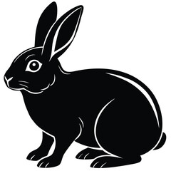 Obraz premium Bunny Silhouette