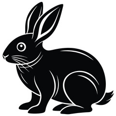 Obraz premium Bunny Silhouette