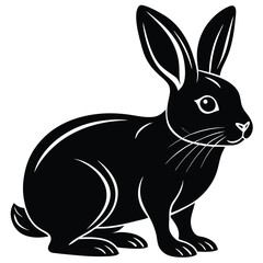Obraz premium Bunny Silhouette