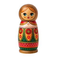 russian nesting doll isolated