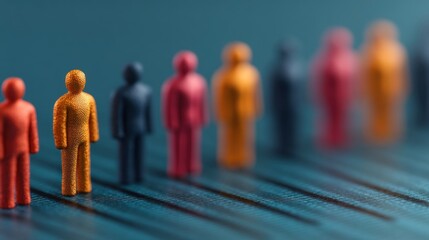 Abstract Representation of Team Diversity with Colorful Figures