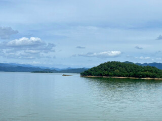 lake in the mountains
