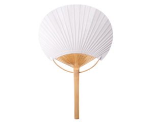 竹細工のうちわ