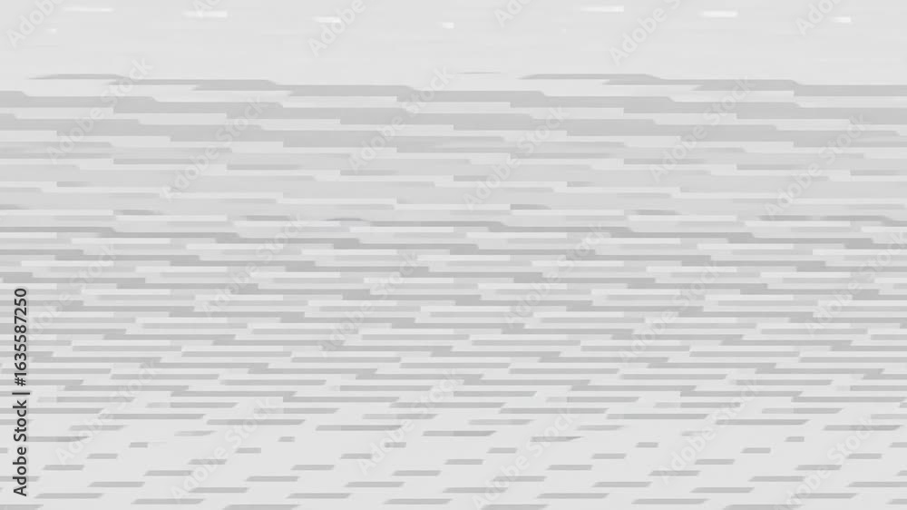 Poster monochromatic rectangular pattern with gray and white tones creating a minimalist geometric design f