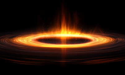 water in dynamic motion, isolated on black background for commercial use.
