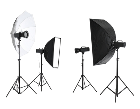 silhouette of a camera on a tripod