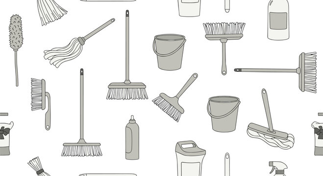 Essential tools for a spotless home ensuring a sparkling clean living space with ease