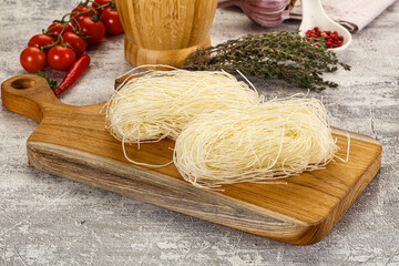 Dry Raw rice noodles Funchosa