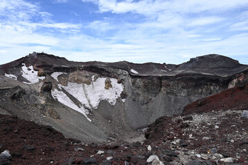 Climbing Mount Fuji, Shizuoka, Yamanashi, Japan