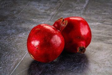 Fresh sweet juicy pomegranate fruit