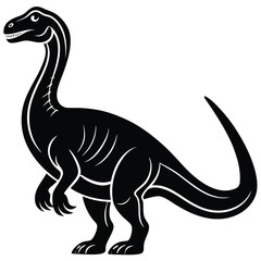 Obraz premium Dinosaur Silhouette