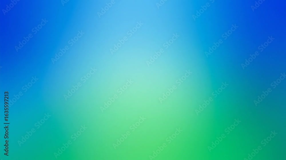Poster abstract gradient background in blue and green with smooth transition light and soft texture