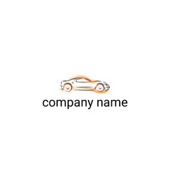 This image shows an automotive company logo with a modern and dynamic design.
