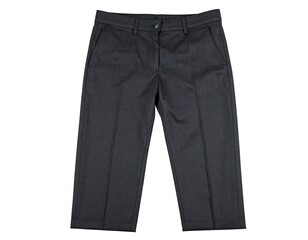 Dark gray cropped pants (1)