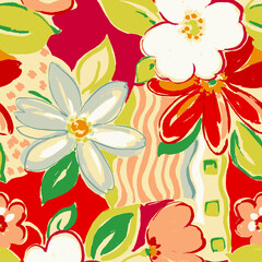 Beautiful Flower art Work Design