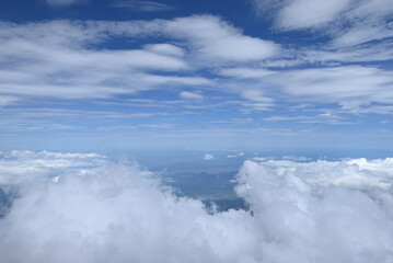 Climbing Mount Fuji, Shizuoka, Yamanashi, Japan