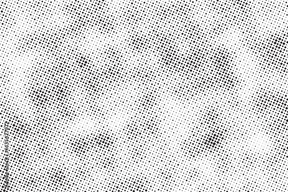 Poster halftone vector background. monochrome halftone pattern. abstract geometric dots background. pop art