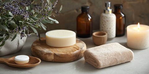 Preparing a nighttime skincare routine