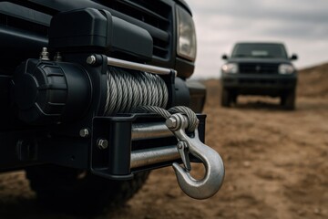 New approach to vehicle recovery with advanced winch technology in rugged terrain