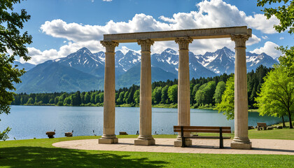 Le paysage idyllique