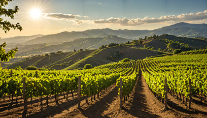 le paysage du vignoble