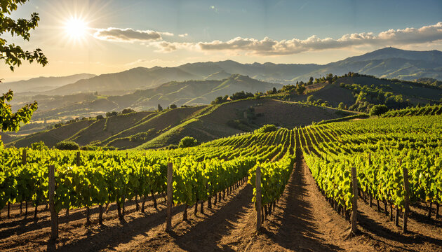 le paysage du vignoble
