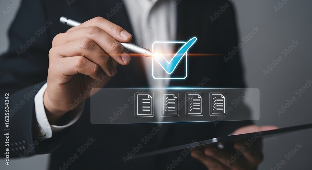 Poster unlocking efficiency streamlining workflow with digital checklist and document management tools toda