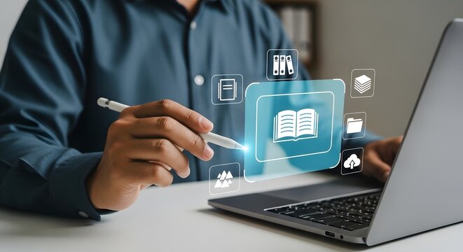 Explore digital library online learning resources and ebook access with modern technology tools