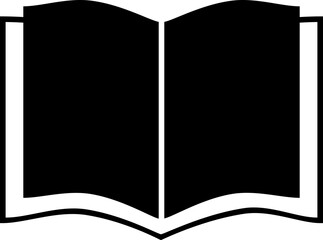 open book with blank pages