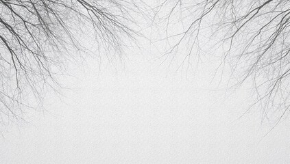 Obraz premium Generative AI, Abstract Calligraphic Branches