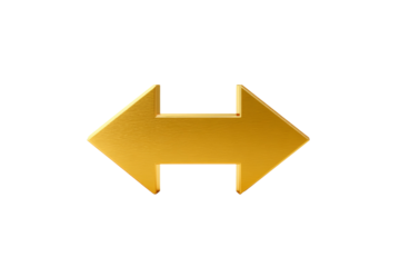 A gold arrow pointing to the right