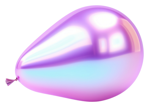 PNG Balloon iridescent white background jewelry circle.