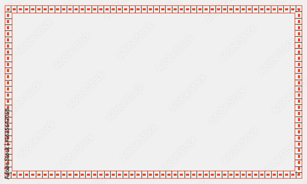 Poster frame design for certificate , invitation card, texture frame , etc . ai file format . color mode cm