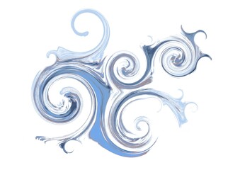 Fantasy Swirl – Ornamental Abstract Shape