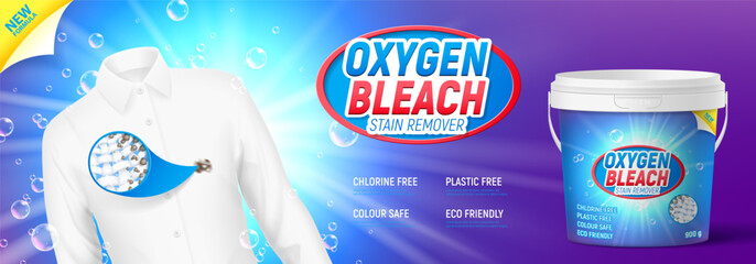 Oxygen bleach cleanser promo banner