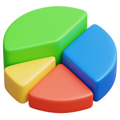 3d rendering of Circle infographic