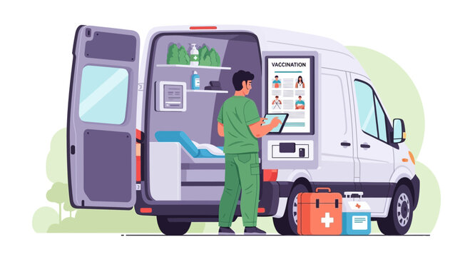 Mobile Vaccination Unit Delivers Healthcare Services Right To Your Doorstep