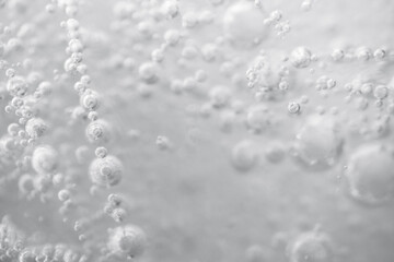 bubbles in frozen water