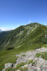 Climbing Mount Senjogatake Yamanashi, Japan