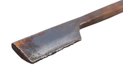 Rusted Edge Metal Chisel