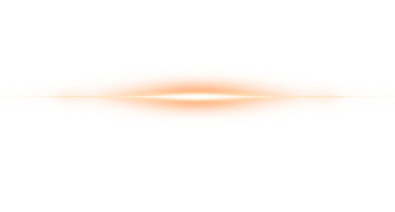 Glowing Orange Light Beam Isolated PNG