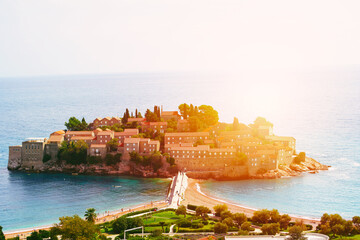 Adriatic island resort in Montenegro